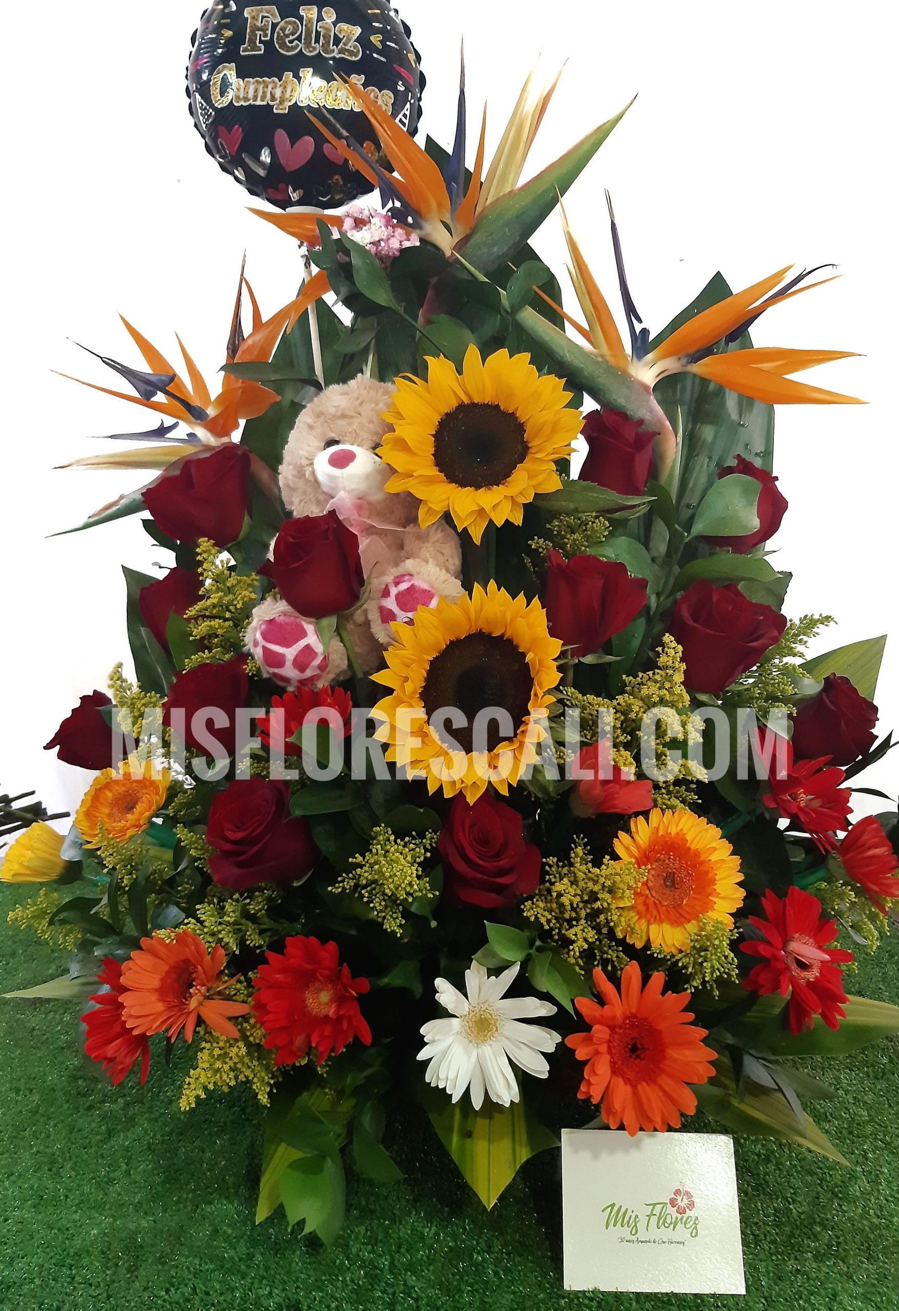 Arreglo Floral Girasol Ref #182 | Mis Flores Cali