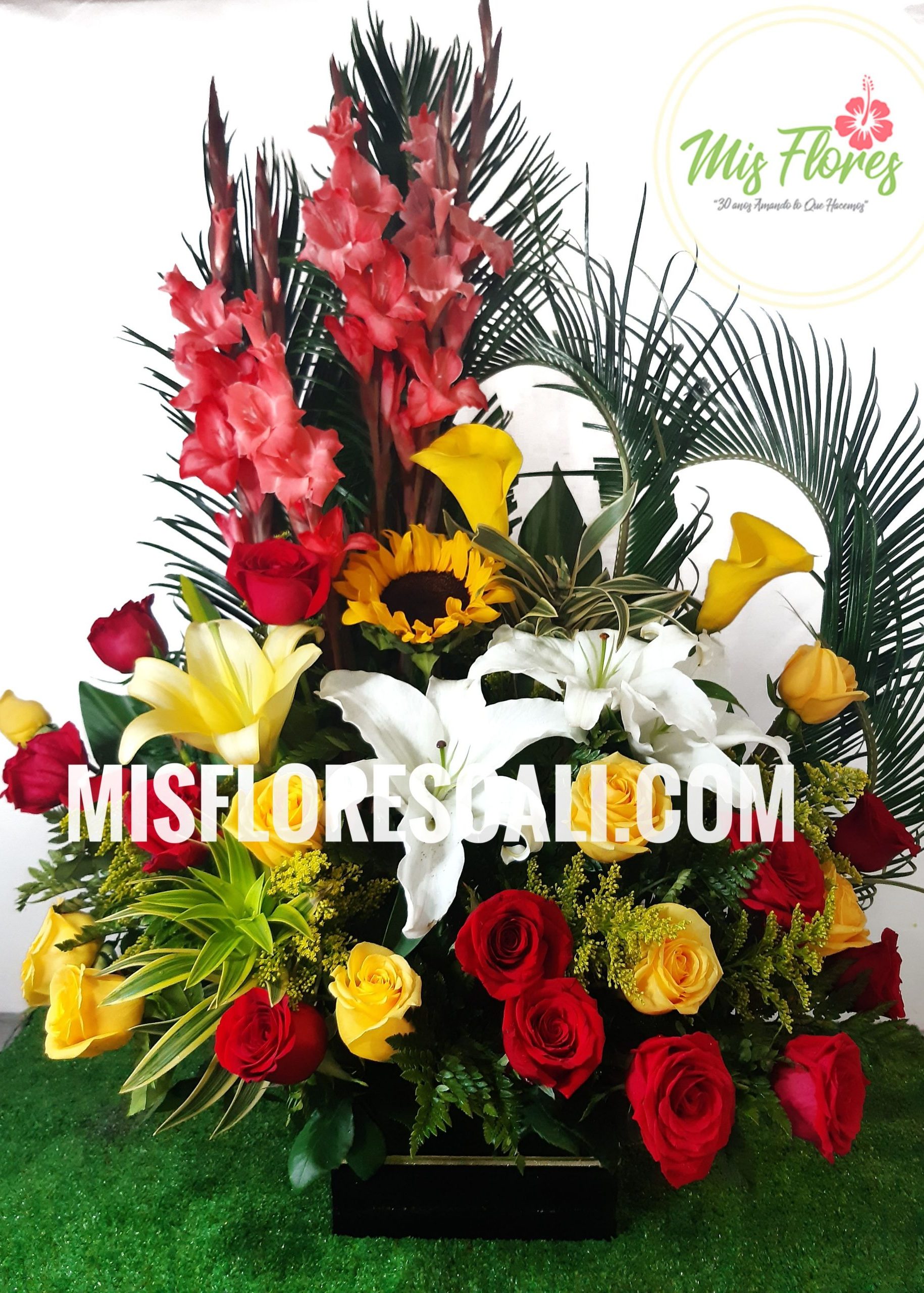 Arreglo Floral Colorido Ref #246 | Mis Flores Cali
