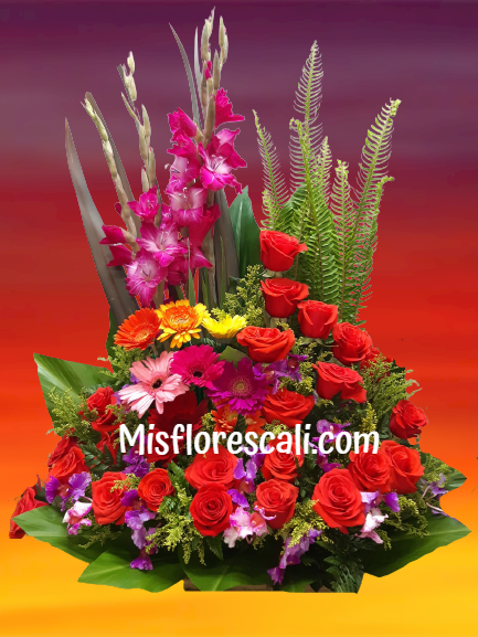 arreglo floral con amistad Ref#632 | Mis Flores Cali