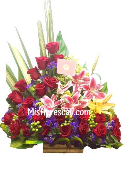 arreglo floral divino Ref#633 | Mis Flores Cali